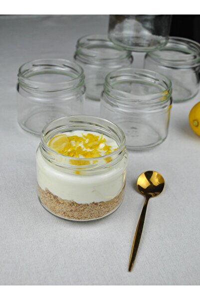 Qualitev Set of 6 Glass Magnolia Cups Magnolia Pudding Bowl Glass Dessert Cup...