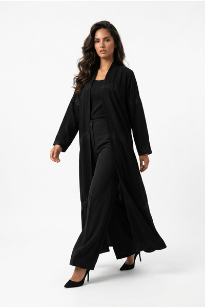 DAR ALSALAAM Abaya Trend Blazer Wrap Yarns Suitable for All Seasons