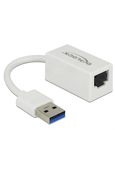 DELOCK Adaptor USB-A SuperSpeed la LAN Gigabit pentru computer Wei√ü