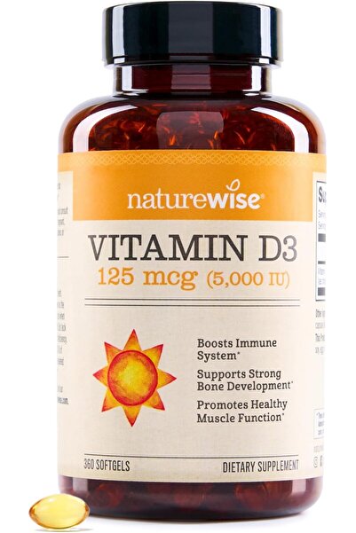 Vitamin D3 5000 IU (125 mcg)