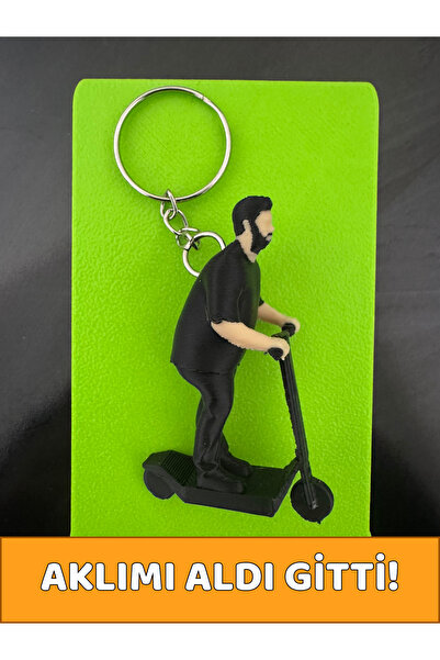Kumage 3D Aklımı Aldı Gitti Scooter Anahtarlık - Çanta Charmı