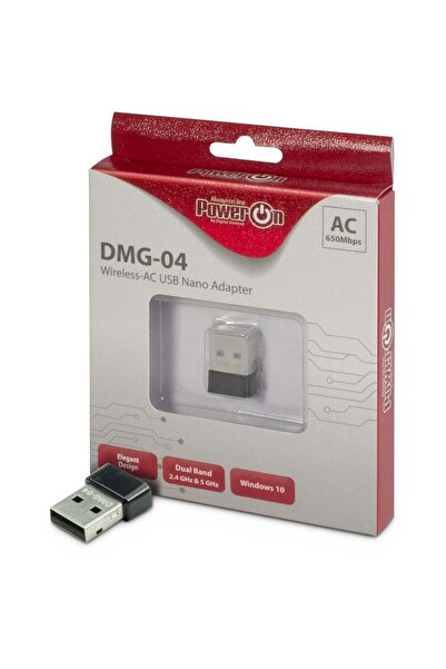Inter-Tech Adaptor USB Nano Wi-Fi 5 DMG-04 Stick 650Mbps
