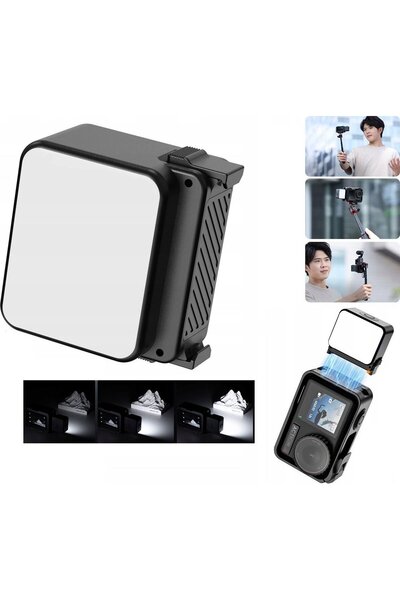 ulanzi Mini Ma≈Ça Lampă LED IPX5 1,7W pentru Cameră DJI ACTION 3 4 / / LM18