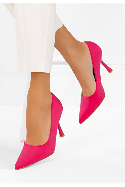 B T Shoes Anuria fuchsia stiletto Heeled Shoes