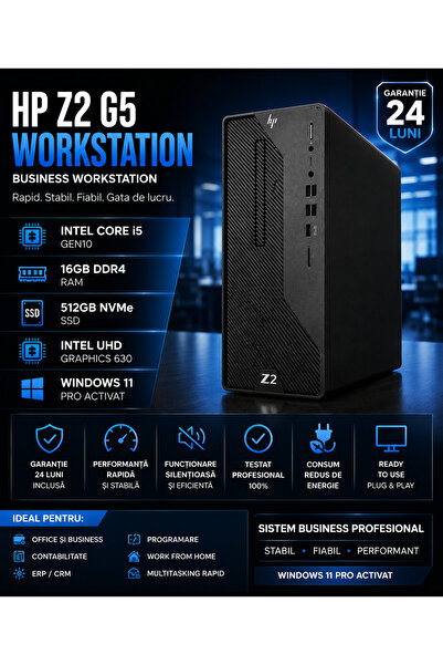 HP Z2 G5 Workstation i5 Gen10 16GB 512GB SSD Win11 Pro