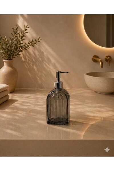 balsa group Mrk model colored thick glass liquid soap dispenser 450ml