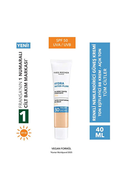Yves Rocher Bb Cream 50 Spf - Tone-Equalizing Tinted Moisturizer Sunscreen - ...