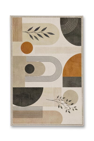 Rugs Modern Halı Sdt Fish Theme Patterned Modern Woven Base Decorative Carpet...