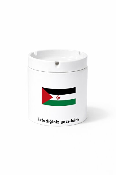 Kirbi Reklam Country Eh Western Sahara Western Sahara Flag Flag Printed Ashtr...