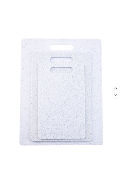 Mooniva Set of 3 kitchen cutting boards made of durable material, with a non-...