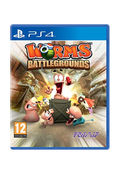 Sony Joc Worms Battleground PS4 PlayStation 4, Μεταχειρισμένο