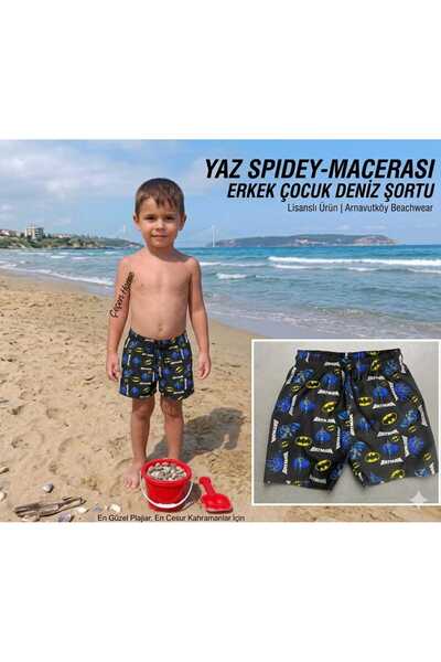 ÇEÇEN HOME Kupaće šortseve za dečake sa likovima superheroja, kupaće šortseve...