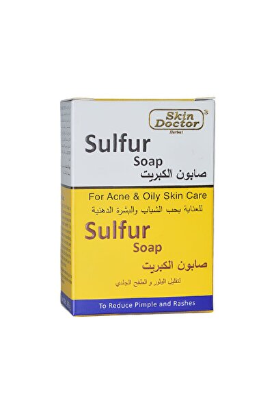 Skin Doctor Sulfur Soap for Acne and Oily Skin Care 80g