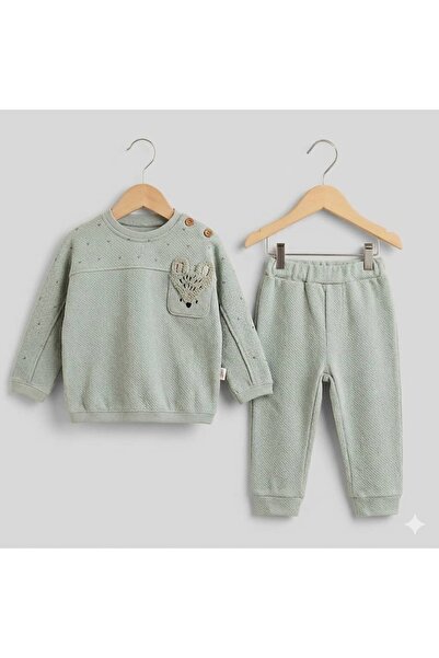 KapsülBebek Waffle Textured Premium Set - 100% Cotton