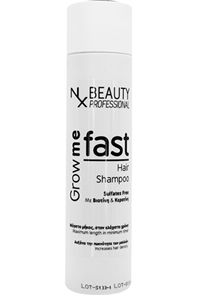 NX Beauty Professional Σαμπουάν Grow Me Fast για Ευαίσθητο Τριχωτό της Κεφαλή...