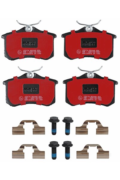 OEM SET PLĂCUȚE FRÂNĂ SPATE TRW COTEC GDB1330DTE