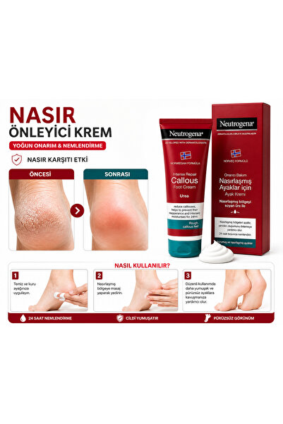 Neutrogena Norveç formullü nasır önleyici krem