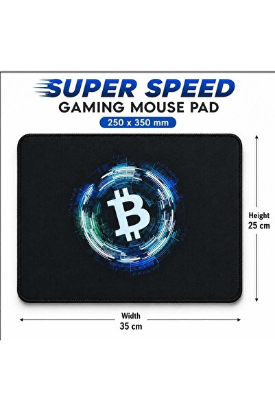 Generic Super Speed Gaming Mouse Pad 250x350mm – Ultra Smooth Anti-Slip Exten...