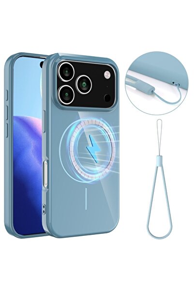 sscase MagSafe Solid Color Θήκη Σιλικόνης Light Blue (Apple iPhone 17 Pro Max)