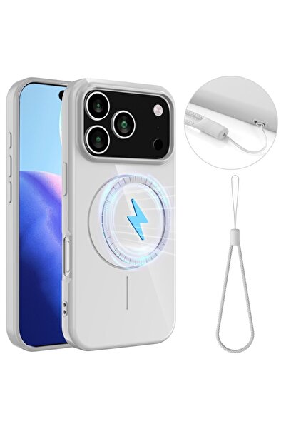 sscase MagSafe Solid Color Θήκη Σιλικόνης White (Apple iPhone 17 Pro Max)