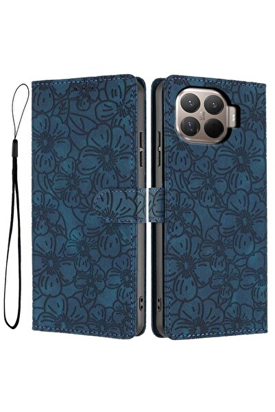 sscase Blossom Θήκη Πορτοφόλι Blue (Xiaomi 15T Pro 5G)