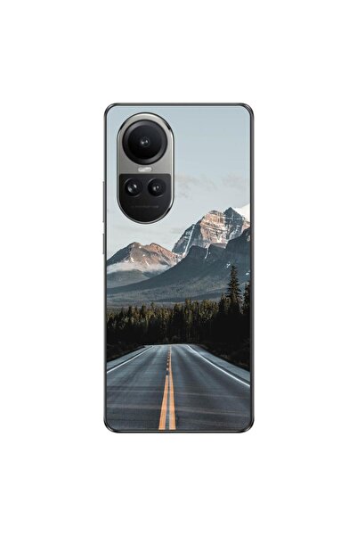 OEM Husa compatibila cu Oppo Reno10 5G Silicon Gel Tpu Model Mountain Road