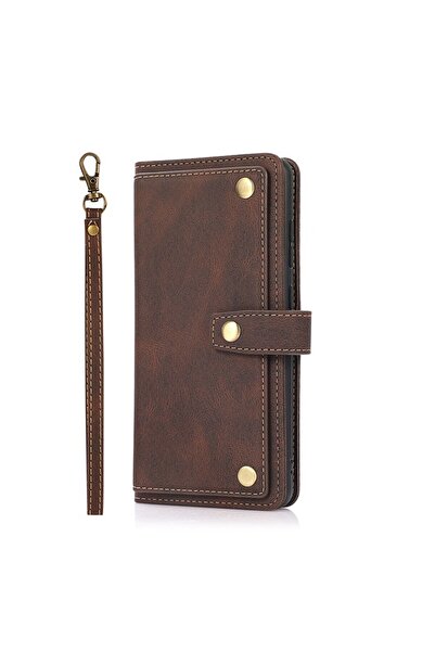 sscase Horizontal Flip Θήκη Πορτοφόλι Brown (Samsung Galaxy A52/A52s)