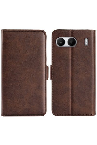sscase Double Buckle Θήκη Πορτοφόλι Brown (OnePlus Nord 4 5G)