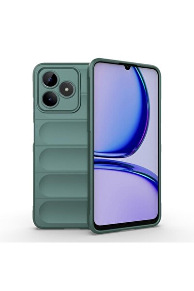 sscase Magic Shield Θήκη Σιλικόνης Dark Green (Realme C53)
