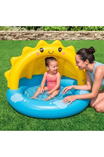 BESTWAY Sunny Days Güneşlikli Çocuk Havuzu 101cm x 97cm x 71cm 52637