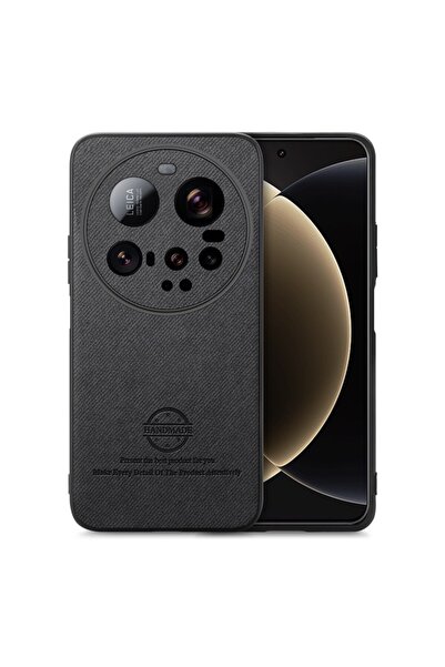 sscase Cloth Cover Σκληρή Θήκη Black (Xiaomi 15 Ultra 5G)