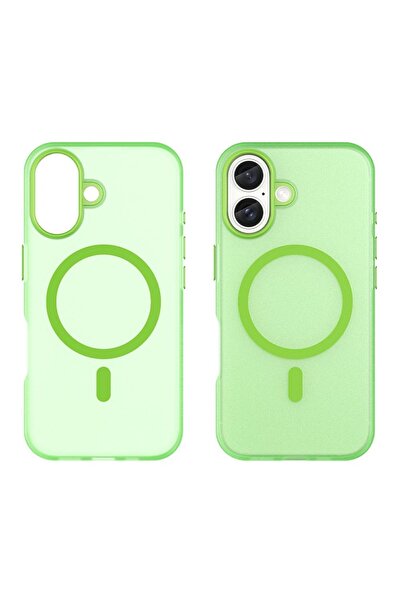 sscase Magsafe Ημιδιάφανη Θήκη Σιλικόνης Green (Apple iPhone 16)