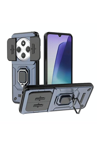 sscase Sliding Camshield Σκληρή Θήκη με Δαχτυλίδι Blue (Xiaomi Redmi 14C 4G/P...