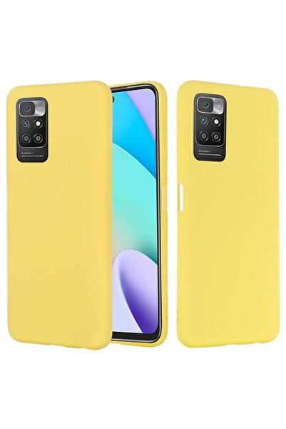 sscase Solid Color Θήκη Σιλικόνης Yellow (Xiaomi Redmi 10)