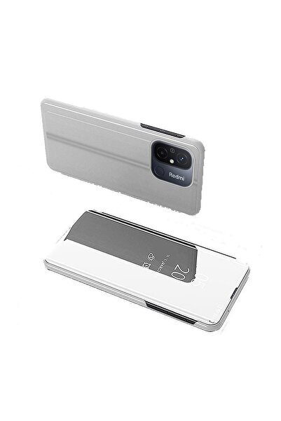 sscase Clear View Θήκη Βιβλίο Silver (Xiaomi Redmi 12C)