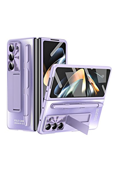 sscase Integrated AG Σκληρή Θήκη με Βάση Στήριξης και Πενάκι Purple (Samsung ...
