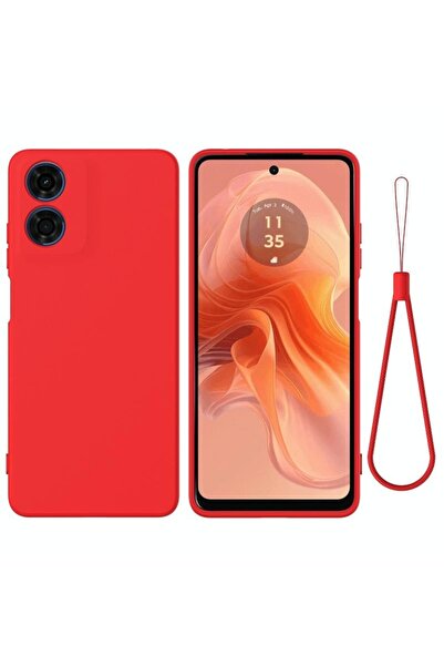 sscase Pure Color Θήκη Σιλικόνης Red (Motorola Moto E14)