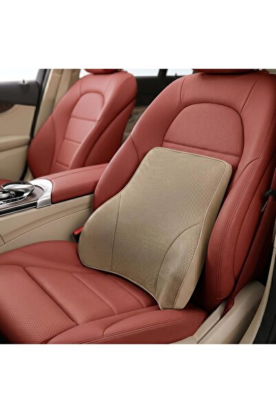 Auto Family FZE Car Lumbar Support Cushion for Driving – Memory Foam Back Sup...