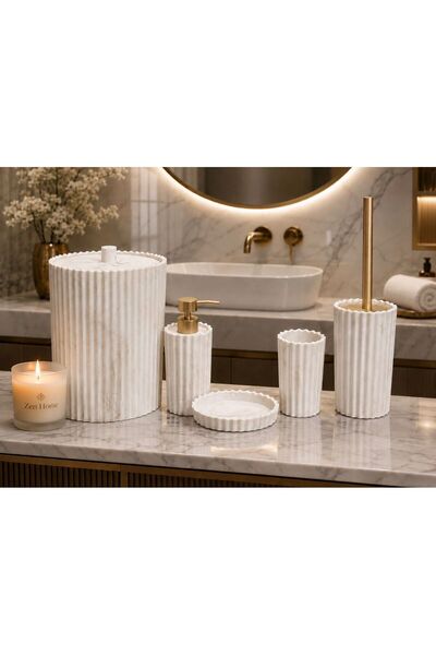 Santara ELEGANCE ACAR LADUREE COLLECTİON 5'Lİ BANYO SETİ