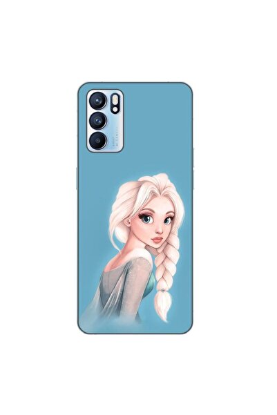 OEM Husa compatibila cu Oppo Reno6 5G Silicon Gel Tpu Model Printesa