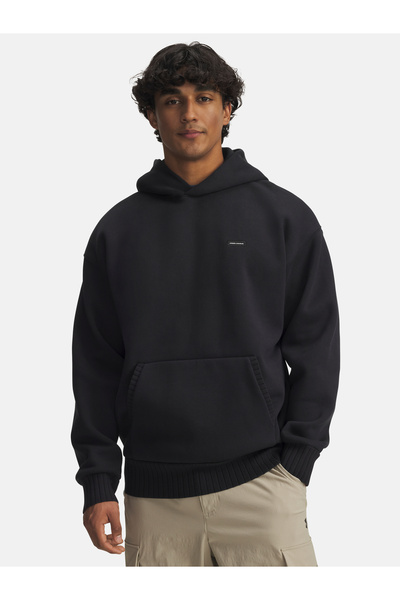 Under Armour Hanorac bărbătesc UA Icon Heavy Rib Hdy-BLK