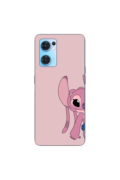 OEM Husa compatibila cu Oppo Reno7 5G Silicon Gel Tpu Model Stitch Her