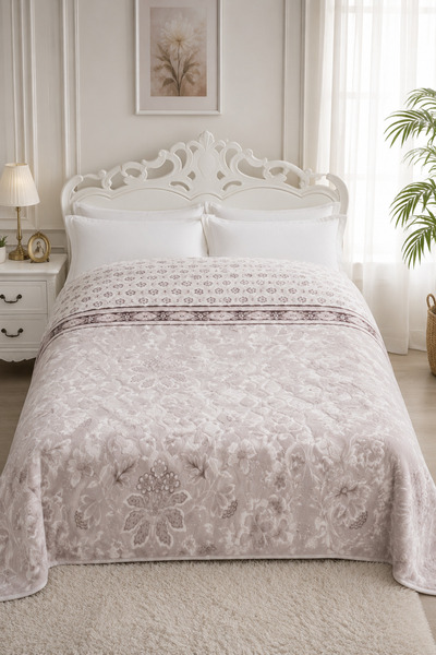 cmn home Pătură pentru o singură persoană 160x220 cm Pătură pentru pat cu tex...