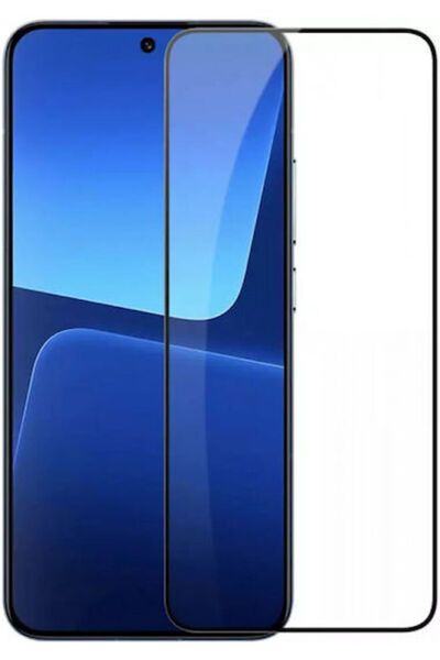 POWERTECH 5D Πλήρης Κόλλα Πλήρες Κάλυμμα Οθόνης Σκληρυμένο Γυαλί Μαύρο (Xiaom...