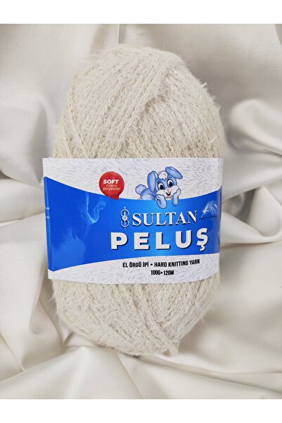 Sultan Fir de tricotat manual din pluș 100gr. 120 metri. (1 bucată) - Culoare...