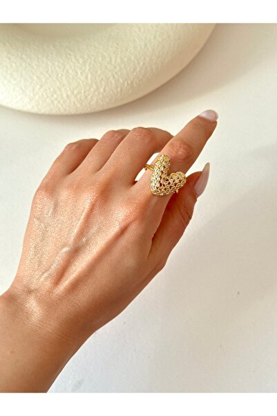 YOUES JEWELRY ÇELİK VIP KADIN TAŞLI YÜZÜK