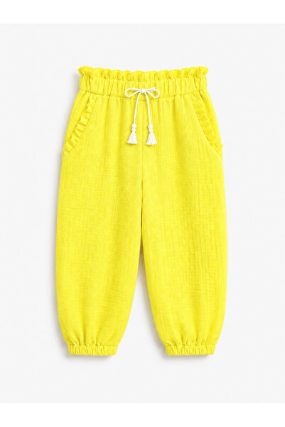 BALKABAĞI Pantaloni largi din bumbac 100% (2-9 ani)