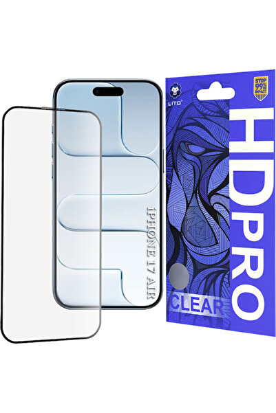 Lito HD Pro Clear iPhone 17 Air Μαύρο