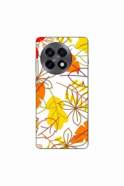 OEM Husa compatibila cu OnePlus 13R Silicon Gel Tpu Model Autumn Vivid Leaves