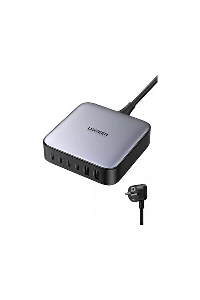 Ugreen Σταθμός Φόρτισης GaN με 2 Θύρες USB-A και 4 Θύρες USB-C, Παροχή Ισχύος...